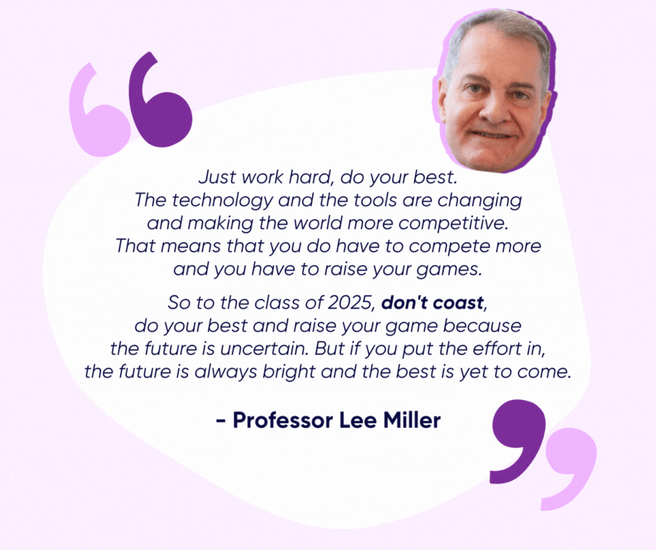 Message from Professor Lee Miller